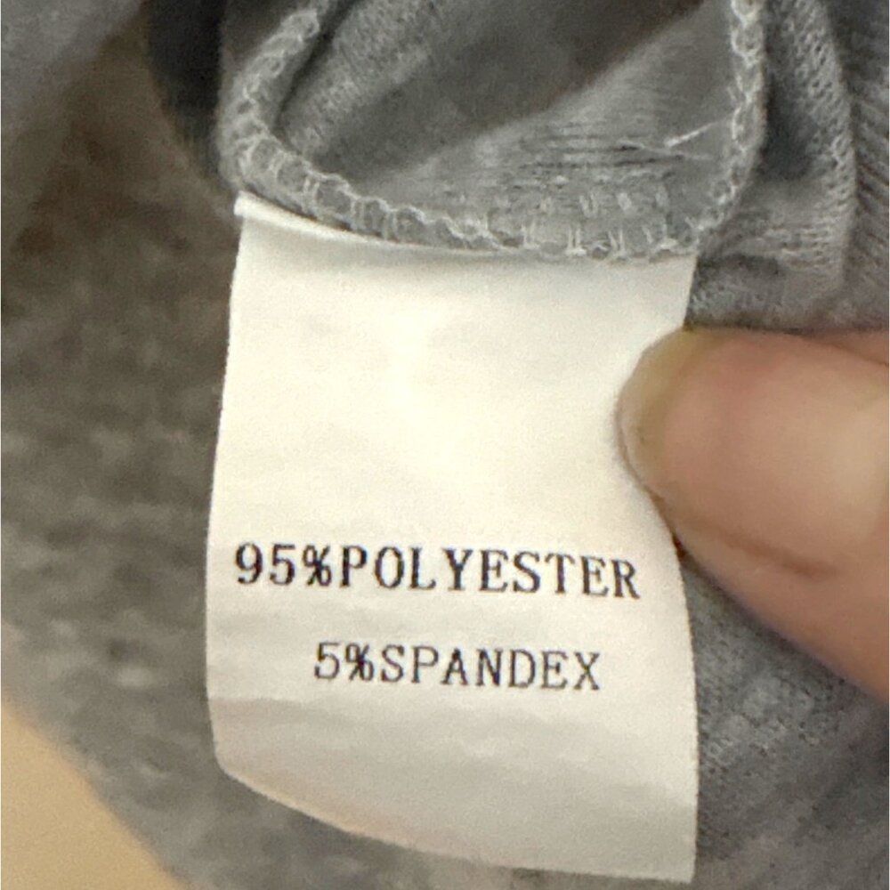 Freezing Season Graphic Long Sleeve Raglan Teeshirt 4XL Red/Blue/Grey Colorblock - Picture 4 of 7